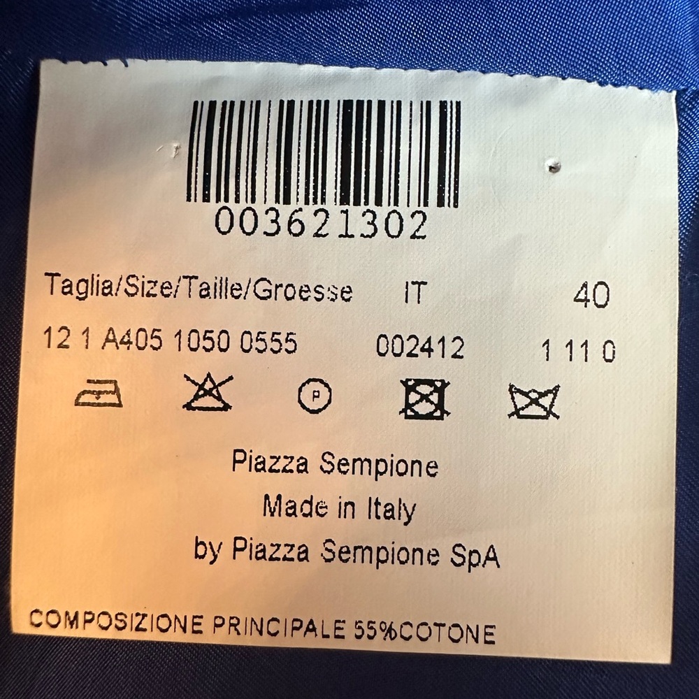 Piazza Sempione Royal Blue Pleated Dress | Italian Luxury | Elegant - Picture 8 of 14